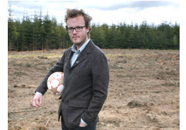 Craig Coulthard Forest(3)-sml Craig Coulthard on site